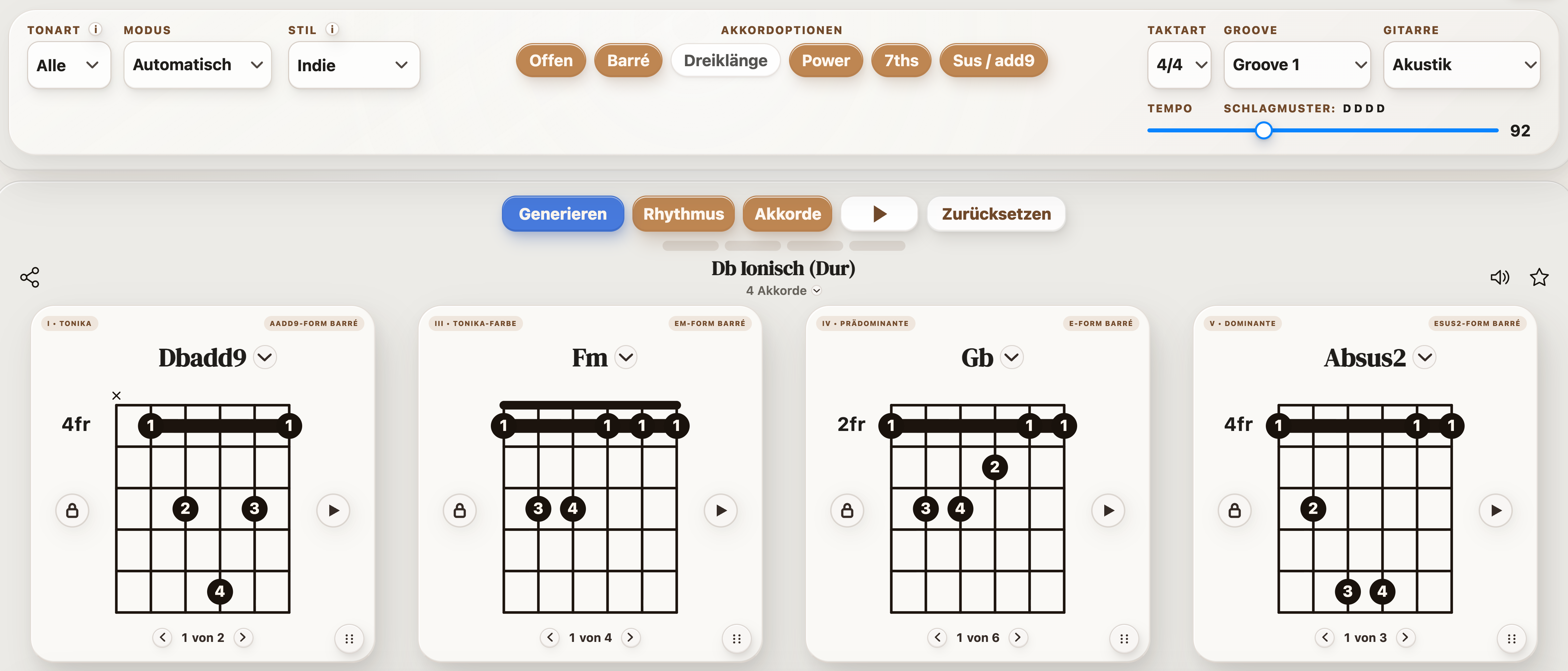 12 Indie-Akkordfolgen für Gitarre — StrumForge