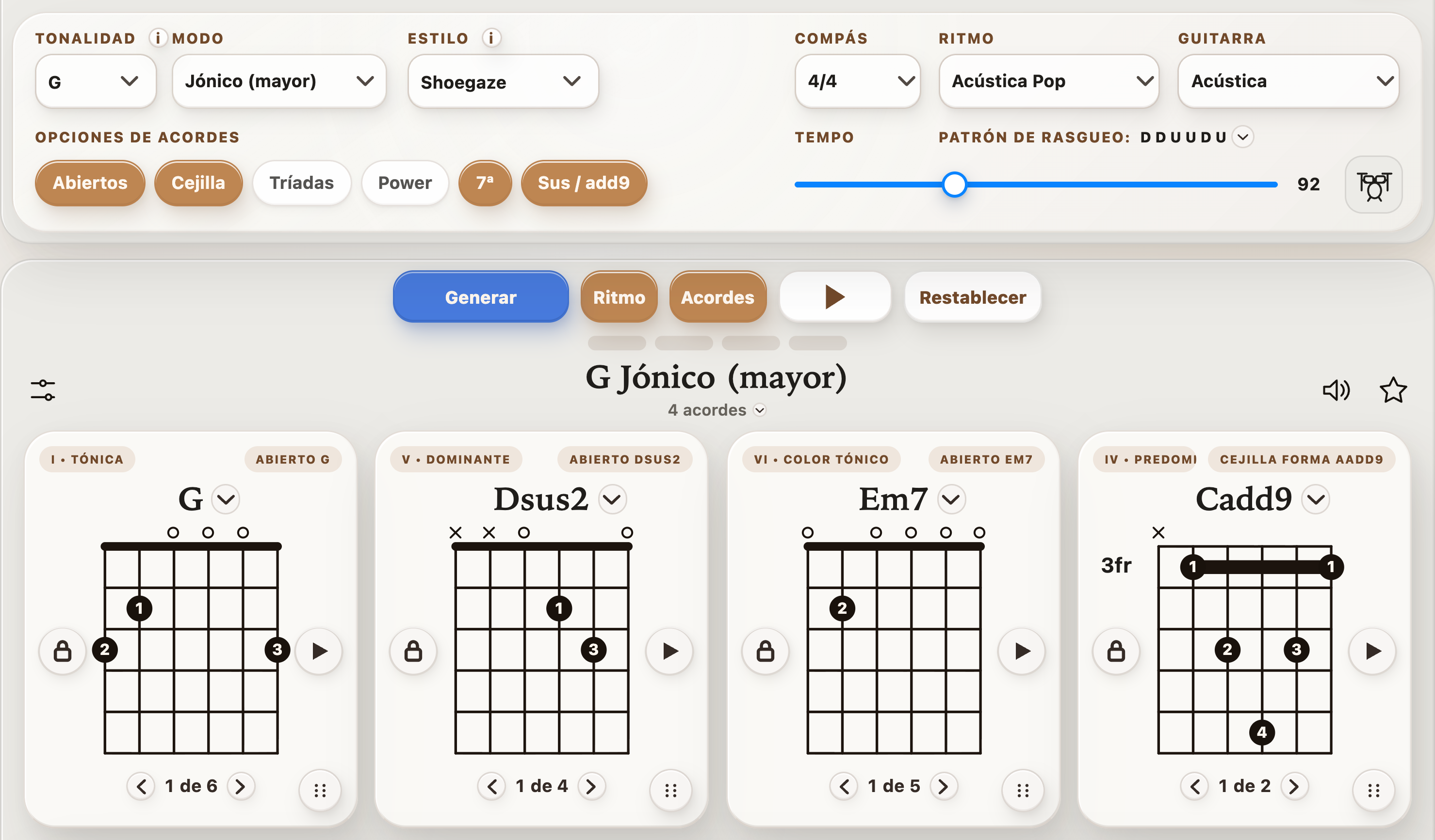 8 progresiones de acordes shoegaze para guitarra — StrumForge