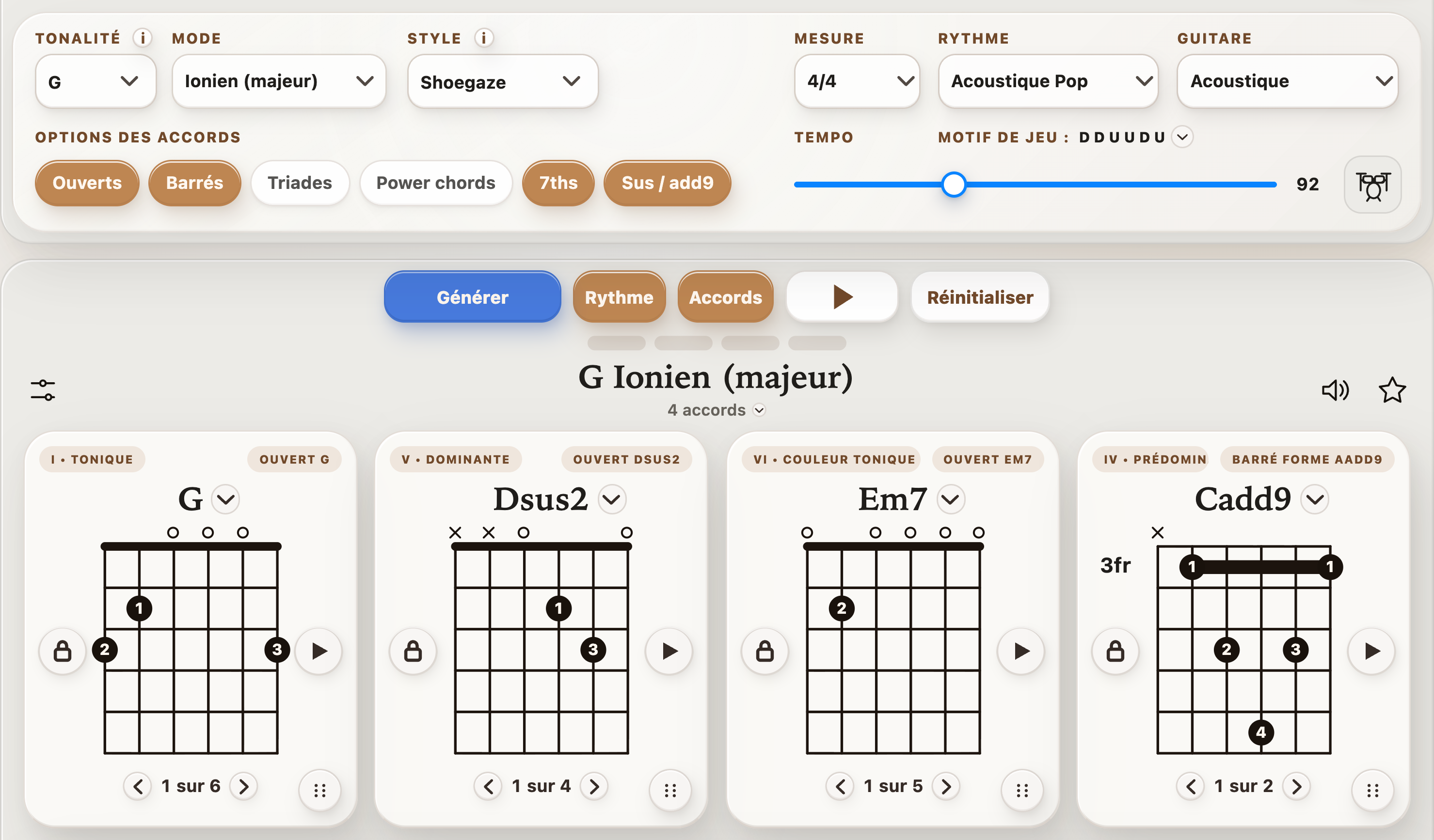 8 progressions d’accords shoegaze à la guitare — StrumForge