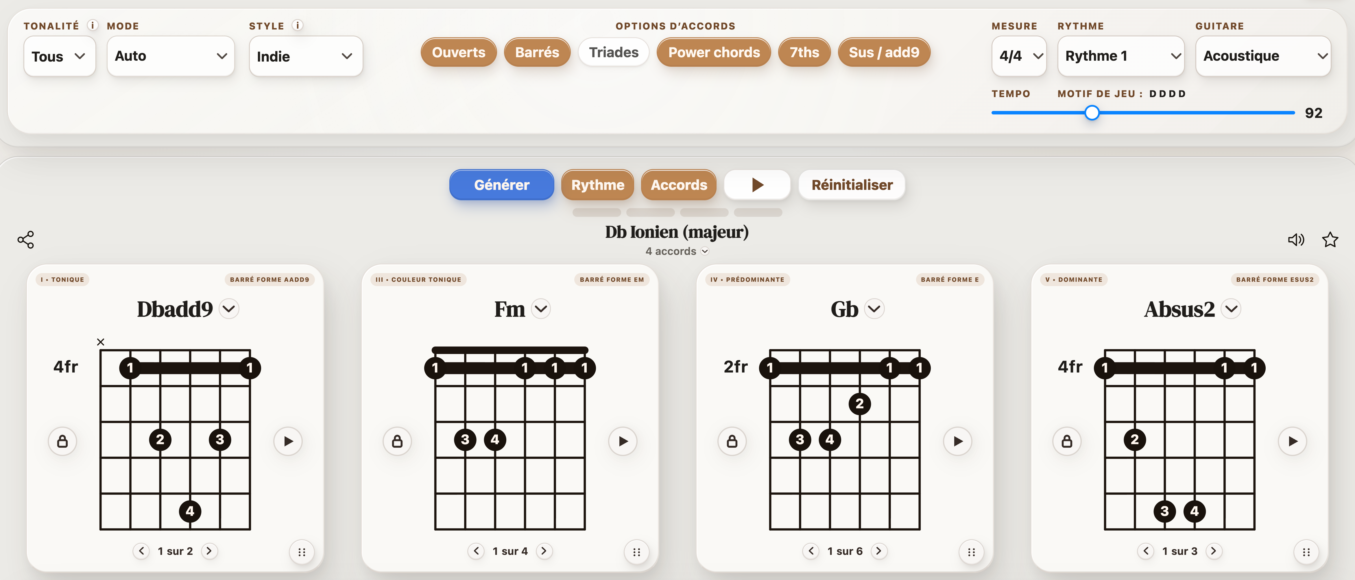 12 progressions d’accords indie pour guitare — StrumForge