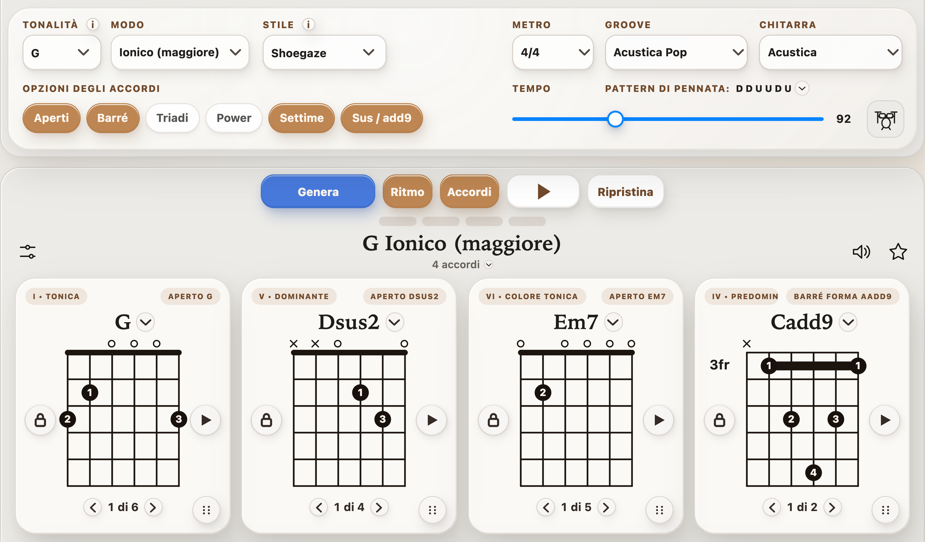 8 progressioni shoegaze per chitarra — StrumForge